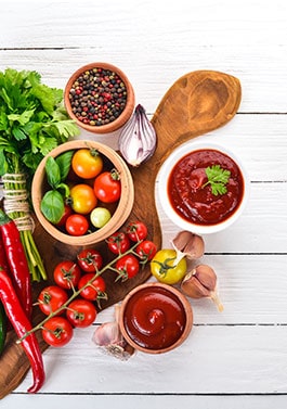 Tomate & Sauce Piquante